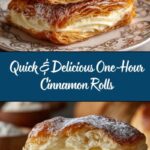 Easy One-Hour Cinnamon Rolls Recipe