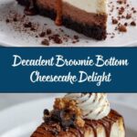Brownie Bottom Cheesecake Recipe