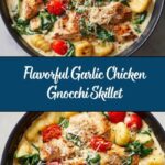 Garlic Chicken Gnocchi Skillet Recipe