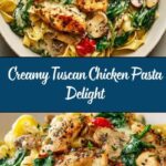 Creamy Tuscan Chicken Pasta Recipe