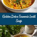 Detox Turmeric Lentil Soup Recipe