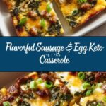 Sausage & Egg Keto Breakfast Casserole Recipe