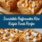 Fluffernutter Rice Krispie Treats Recipe