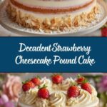 Strawberry Cheesecake Filling Pound Cake Recipe