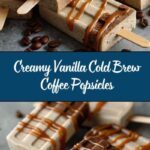 Creamy Vanilla Cold Brew Coffee Popsicles Recipe