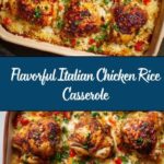 Italian Chicken Rice Casserole Recipe