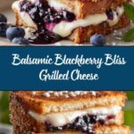 Balsamic Blackberry Bliss Grilled Cheese Recipe
