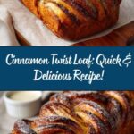 Easy and Fast Cinnamon Twist Loaf Recipe