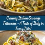 Creamy Italian Sausage Fettuccine: A Deliciously Rich Pasta Recipe