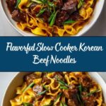 Slow Cooker Korean Beef Noodles Recipe