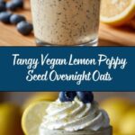 Vegan Lemon Poppy Seed Overnight Oats Recipe