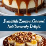 Banana Caramel Nut Cheesecake Recipe