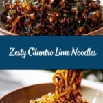 Cilantro Lime Noodles Recipe