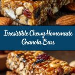 Chewy Homemade Granola Bars Recipe