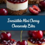 Mini Cherry Cheesecake Bites Recipe