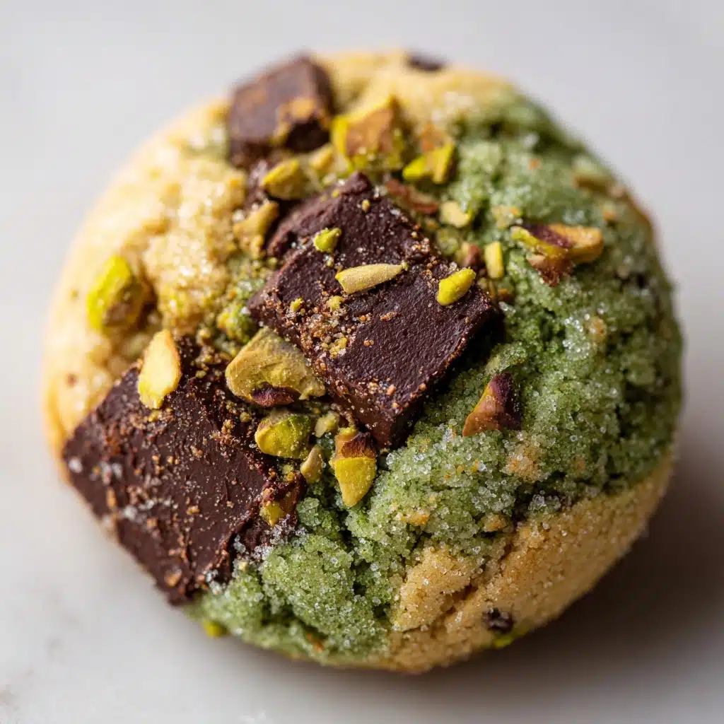 NYC Style Pistachio Protein Cookie Recipe - Recipe Image