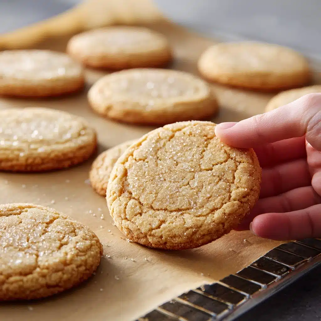 Vegan Peanut Butter Sugar Cookies Recipe - Recipe Image