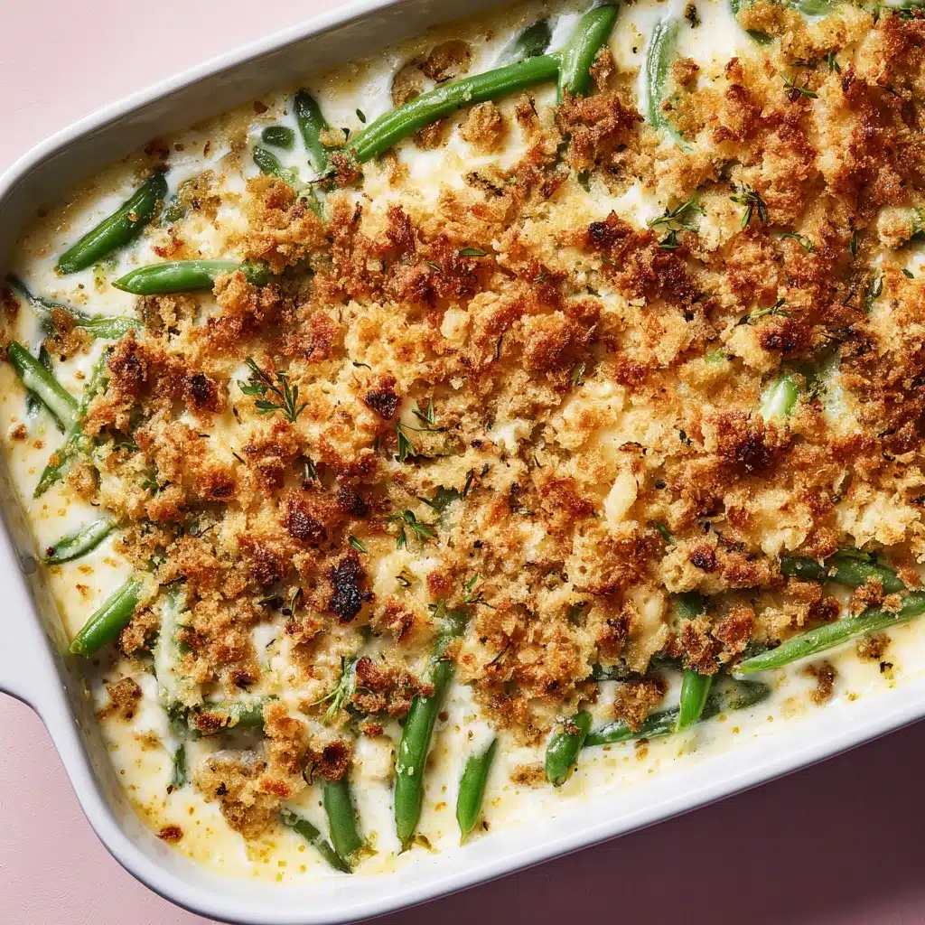 Easy Cream Cheese Green Bean Casserole Recipe