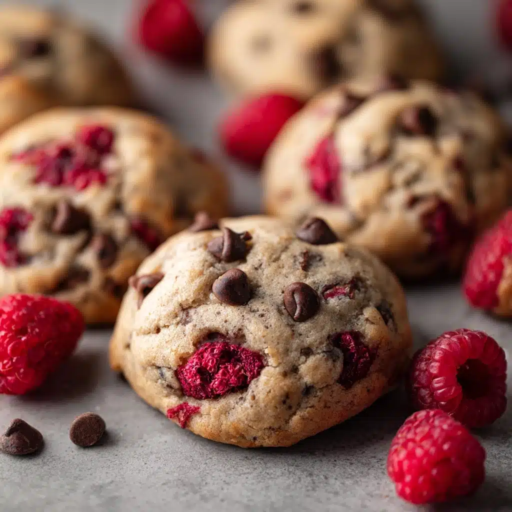 Raspberry Chocolate Chip Cookies Recipe - Recipe Image