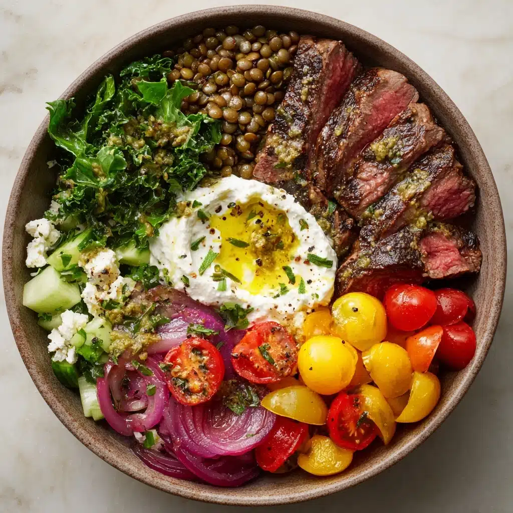 Mediterranean Steak Bowls Recipe - Recipe Image