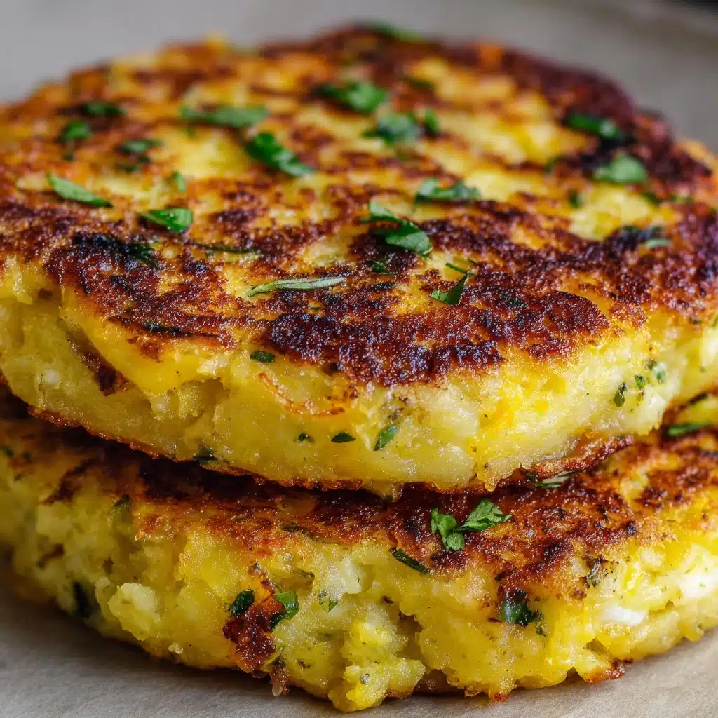 Vegan Stuffed Potato Cakes Recipe