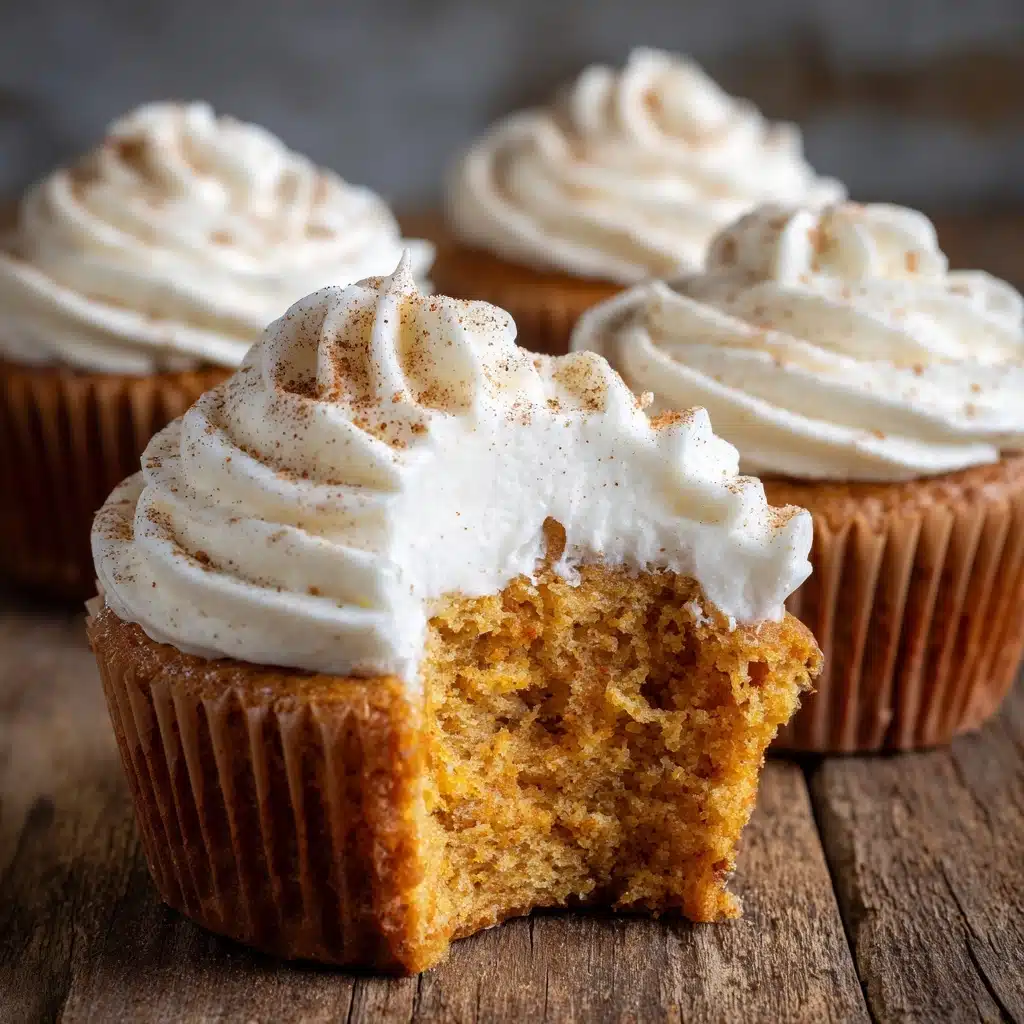 Pumpkin Pie Cupcakes Recipe - Recipe Image