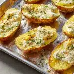 Parmesan Baked Potato Wedges Recipe
