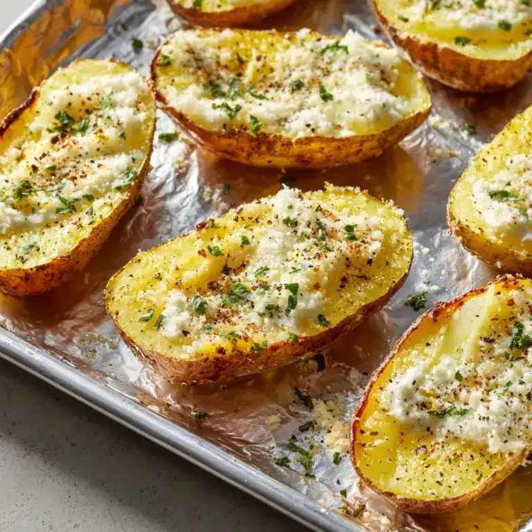Parmesan Baked Potato Wedges Recipe