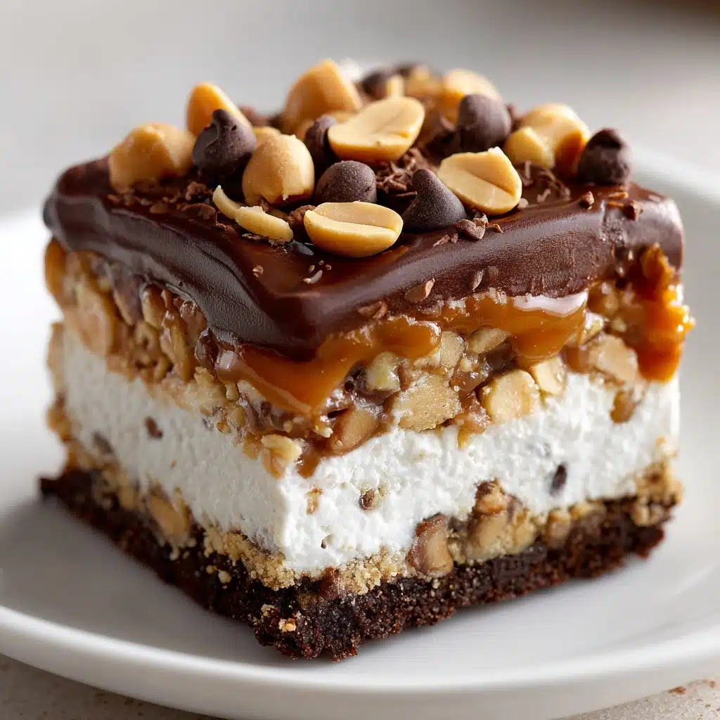 Chocolate Peanut Butter Lasagna Recipe - Recipe Image
