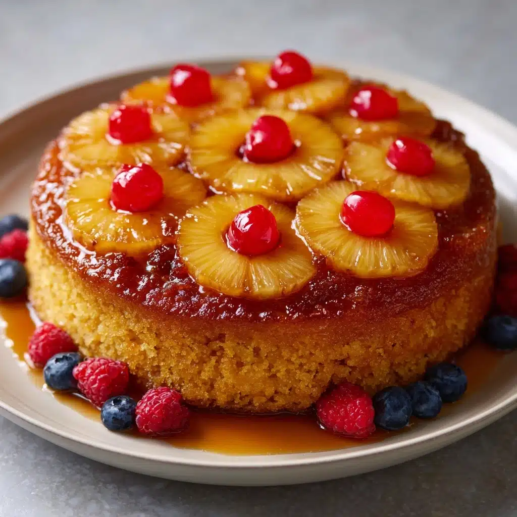 Pineapple Upside-Down Cake Recipe - Recipe Image