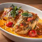 Slow Cooker Creamy Tomato Basil Chicken Recipe