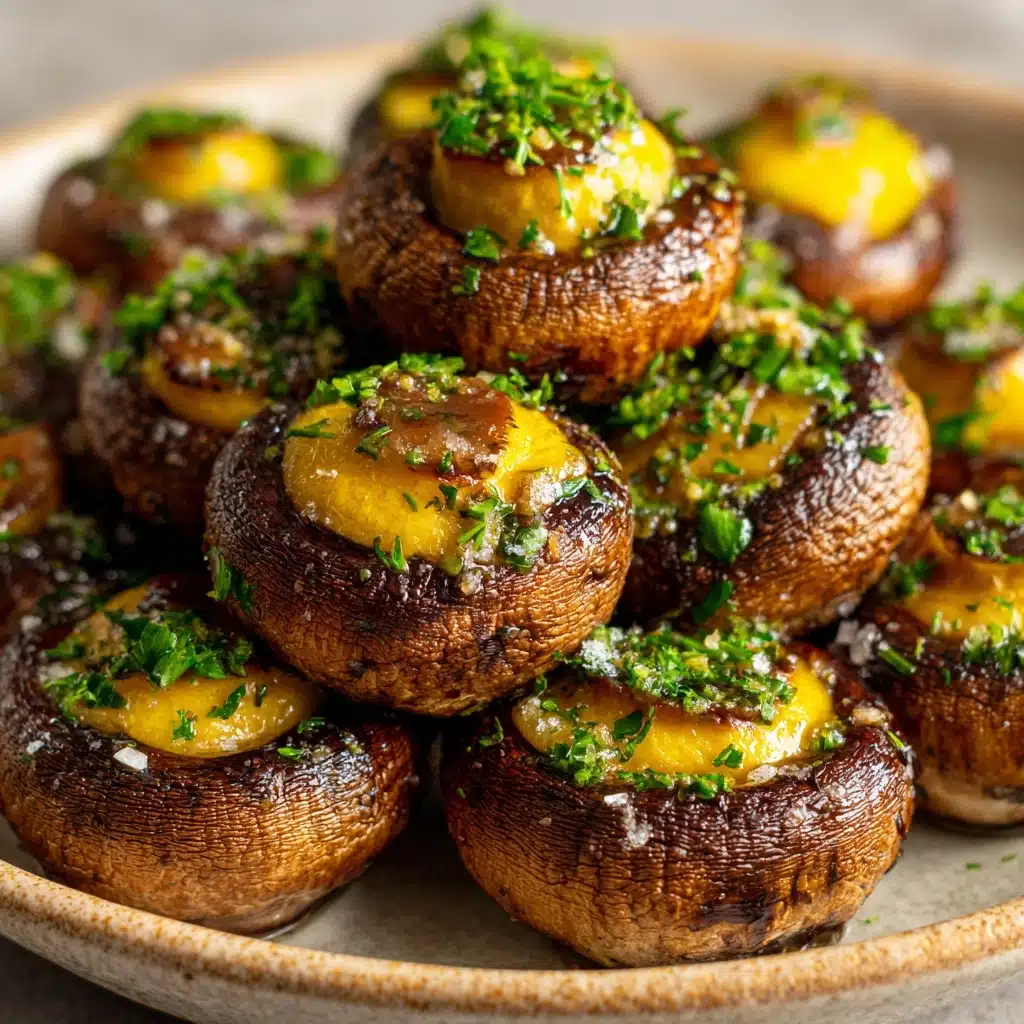 Garlic Butter Roasted Mushrooms: An Incredible Ultimate Recipe - Recipe Image