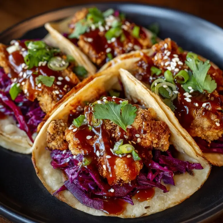 Crispy Chicken Wonton Tacos Recipe