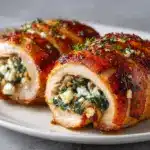 Spinach and Feta Chicken Rolls: A Flavorful Delight Recipe