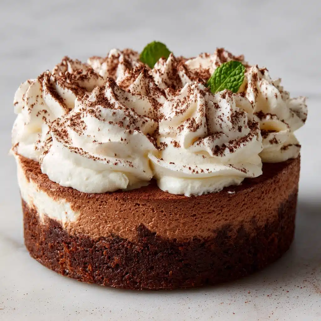 Hot Chocolate Meringue Cake Recipe - Recipe Image