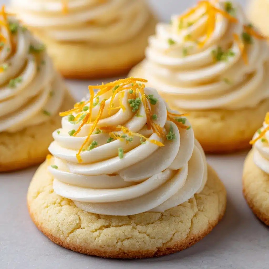 Pumpkin Sugar Cookies with Cream Cheese Frosting Recipe - Recipe Image