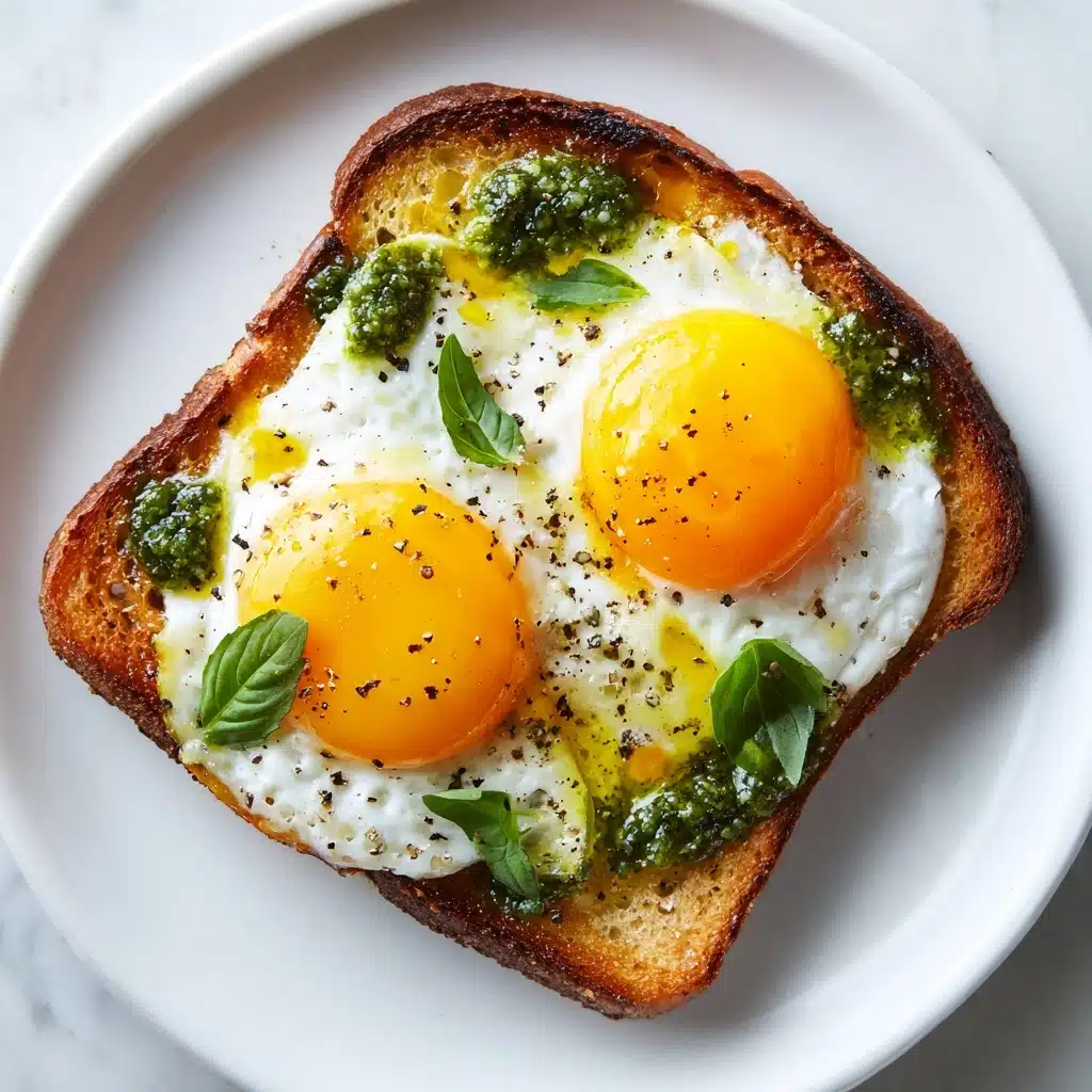 Pesto Eggs: A Flavorful Twist on a Breakfast Classic Recipe - Recipe Image