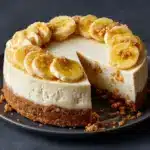 Banana Cheesecake with Banana Cream Pie Topping Recipe