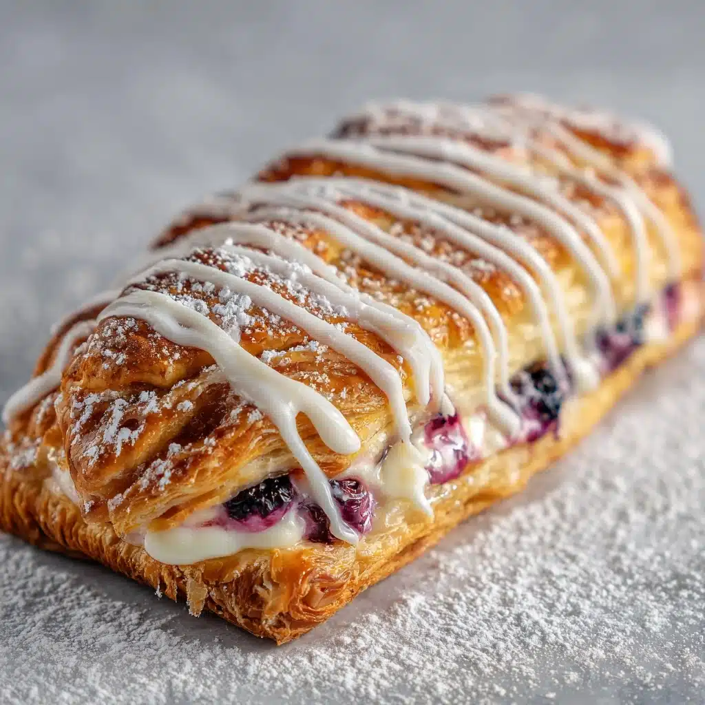 Lemon Blueberry Cheese Danish Recipe