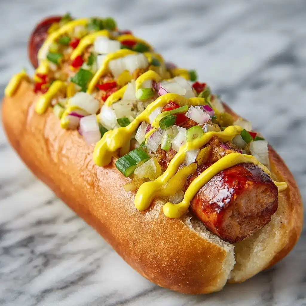 Loaded Scandi Hot Dogs Recipe - Recipe Image