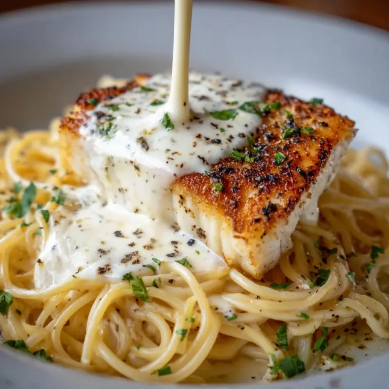 Gorgonzola Alfredo Steak Delight Recipe