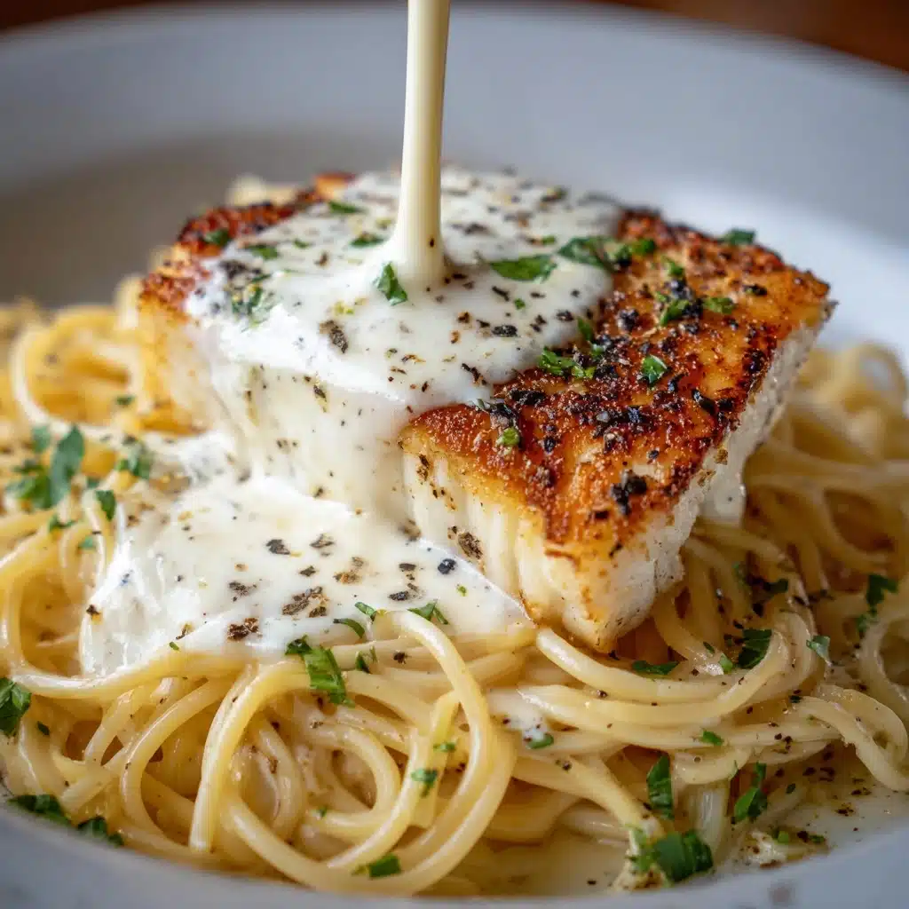 Gorgonzola Alfredo Steak Delight Recipe - Recipe Image