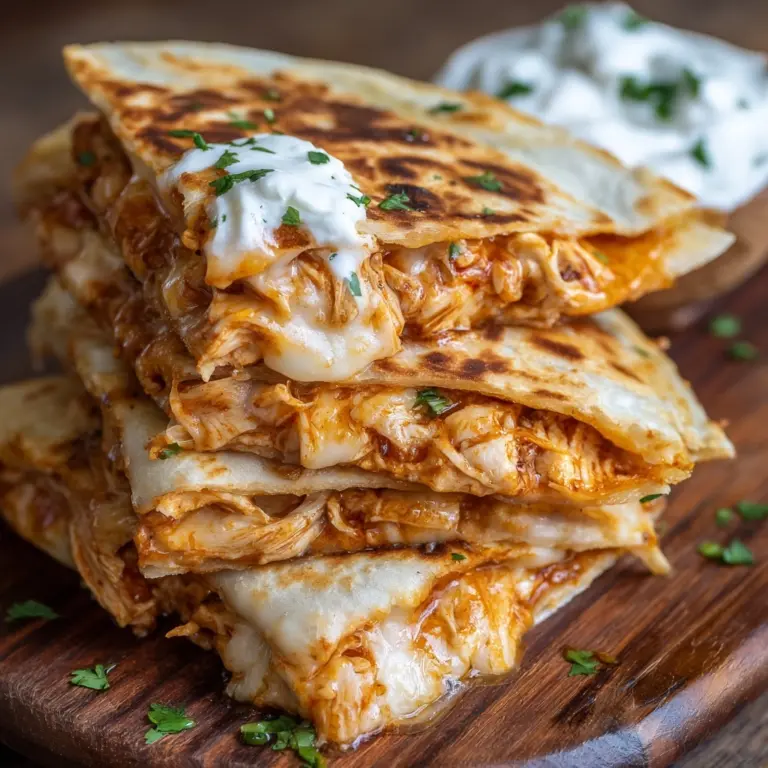 Buffalo Chicken Quesadillas Recipe