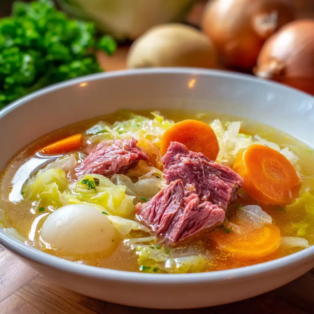 Corned Beef and Cabbage Soup Recipe - Recipe Image