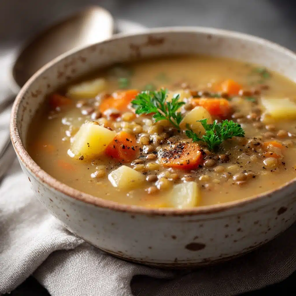 Vegetarian Lentil Soup Recipe - Recipe Image