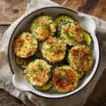 Baked Parmesan Zucchini Rounds Recipe