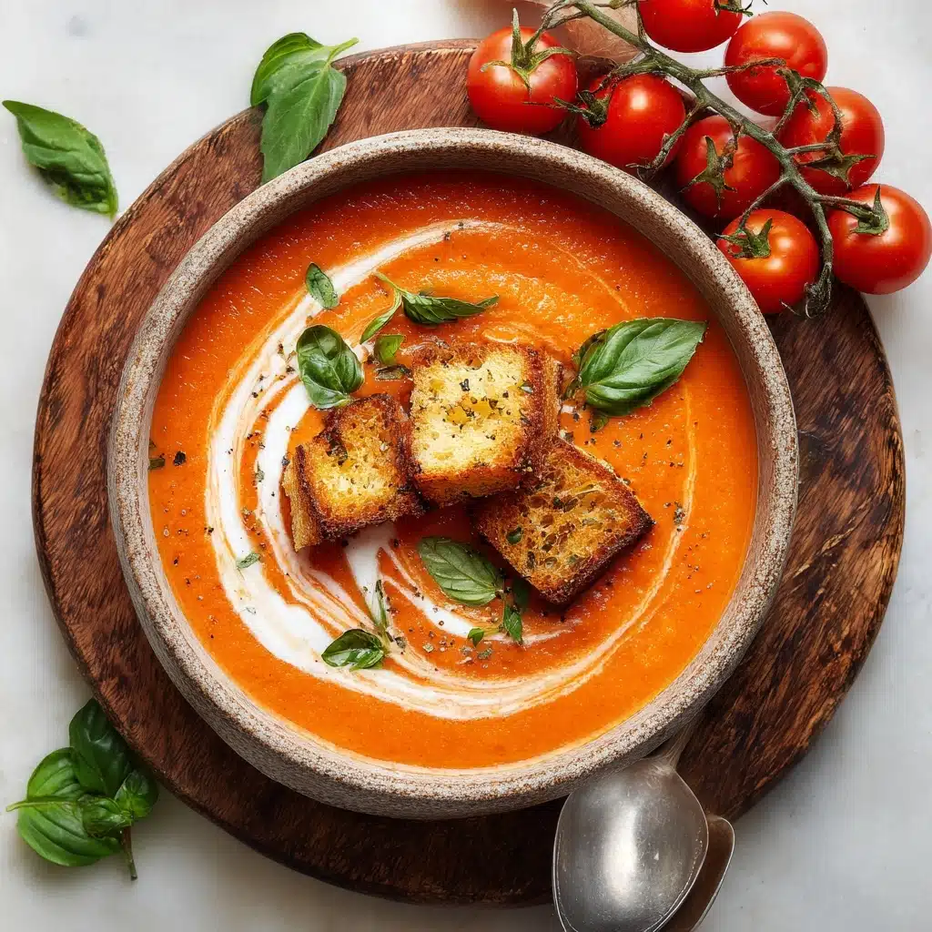 Easy Roasted Tomato Soup: A Simple & Delicious Recipe - Recipe Image