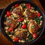 Herbed Chicken with Cannellini Beans Recipe
