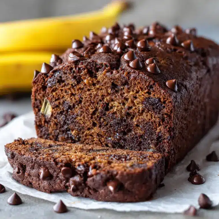Chocolate Banana Bread Recipe