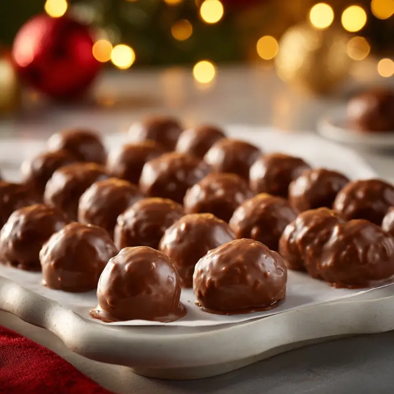 Peanut Butter Balls Recipe